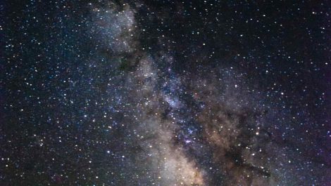 The Milky Way as seen over Canyonlands