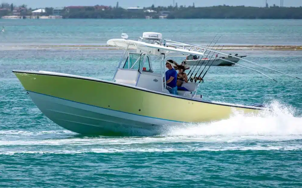 Power boat in the Florida