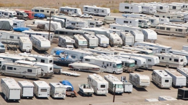 rvs stored outside