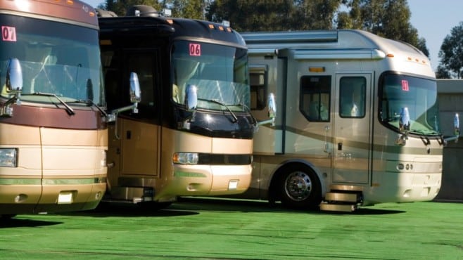 different sizes of travel trailers