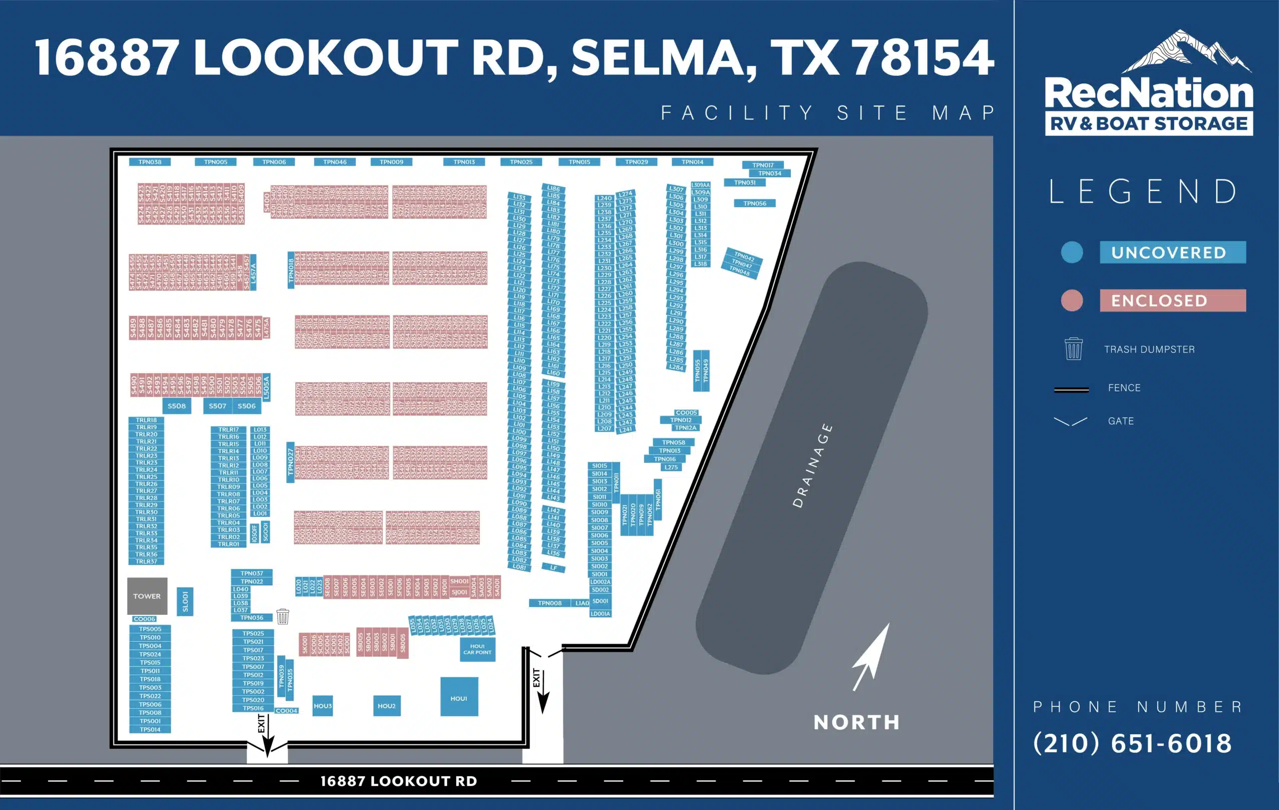 Facility Site Map