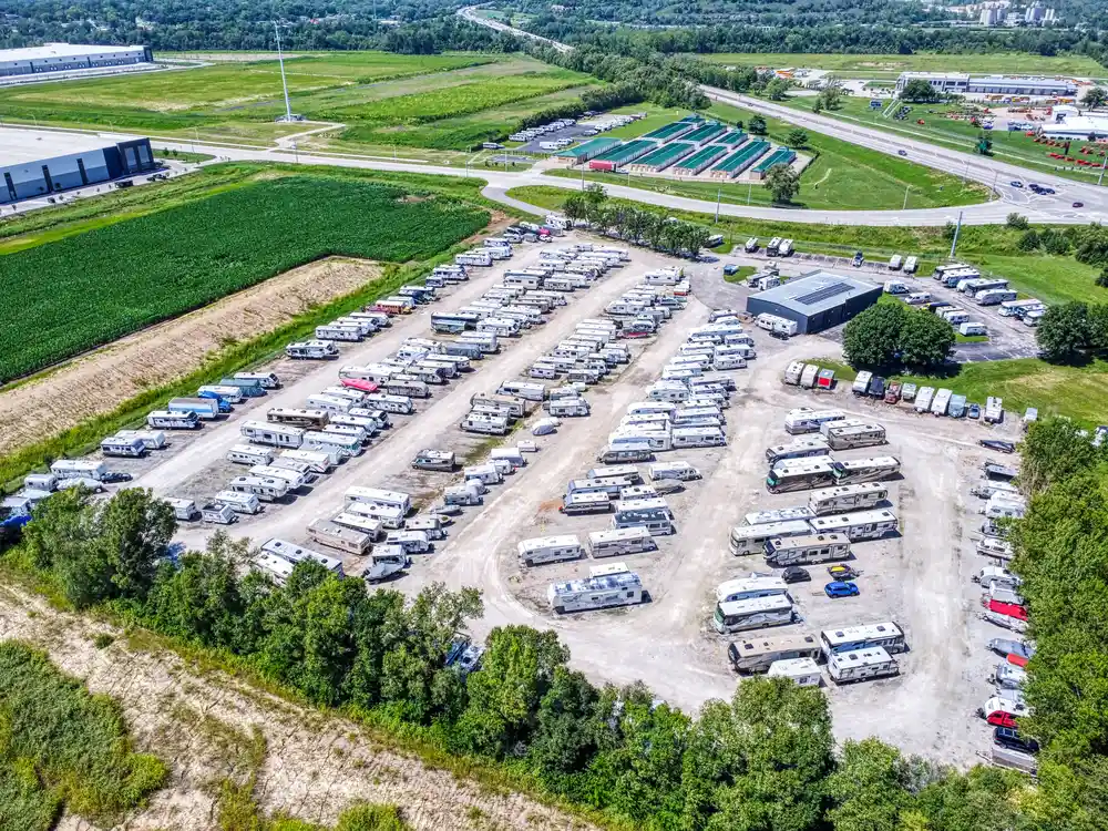 DJI_0003_1 Fleet Parking Lenexa, Kansas City KS, Kansas