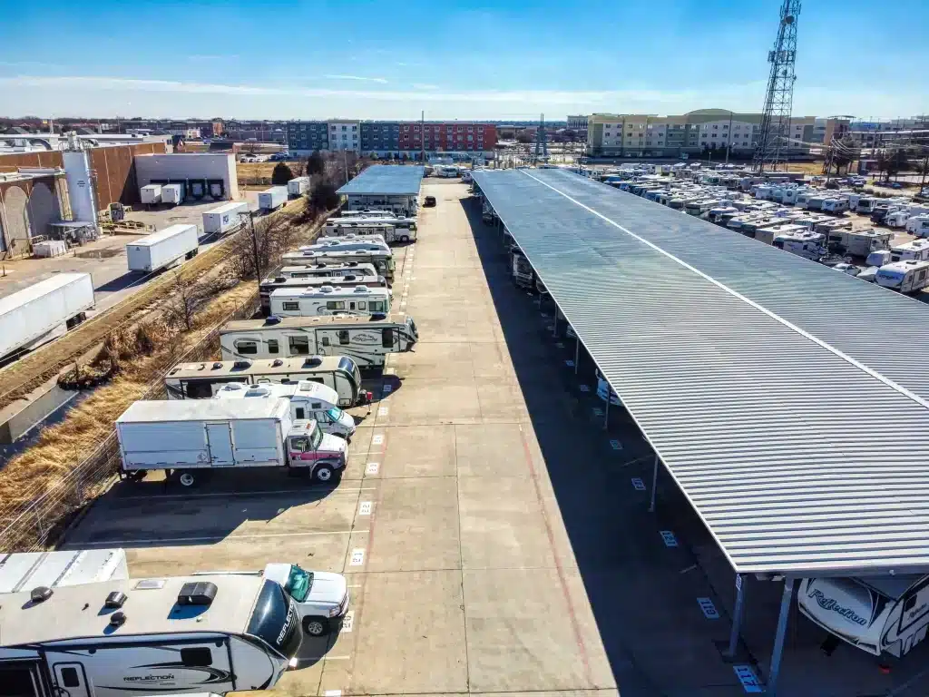 DJI_0179_10 Truck Parking Richardson, Texas