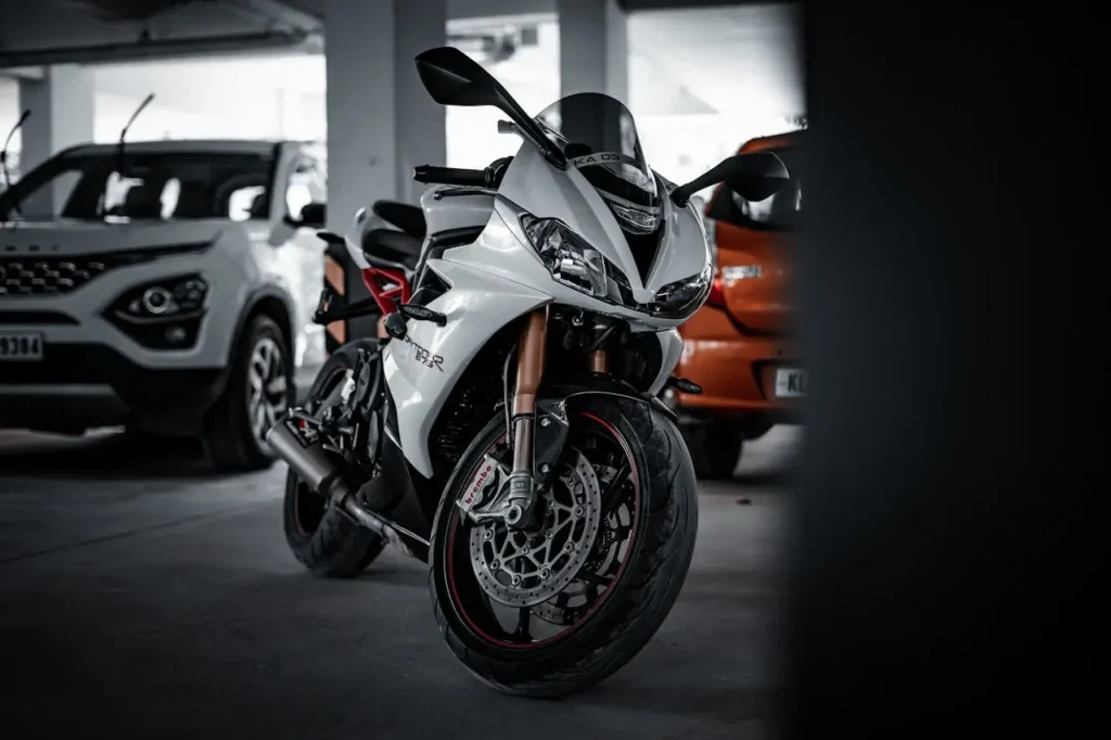 Where To Park A Motorcycle In A Parking Lot